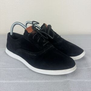 Women’s Cole Haan Grand OS Oxford Lace Up Shoes Suede Leather Black 10 B